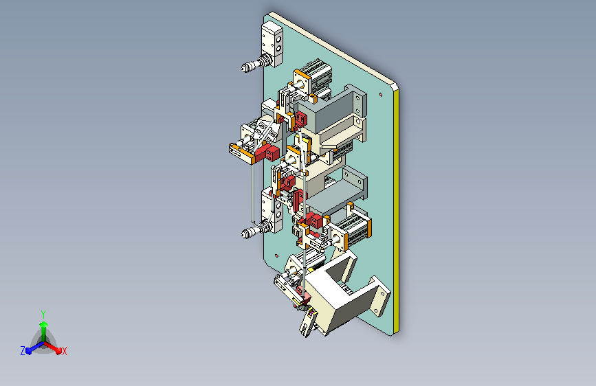 汽车座椅骨架焊接工装设计