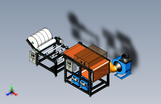熔喷布驻极流水线（驻极分切收卷）