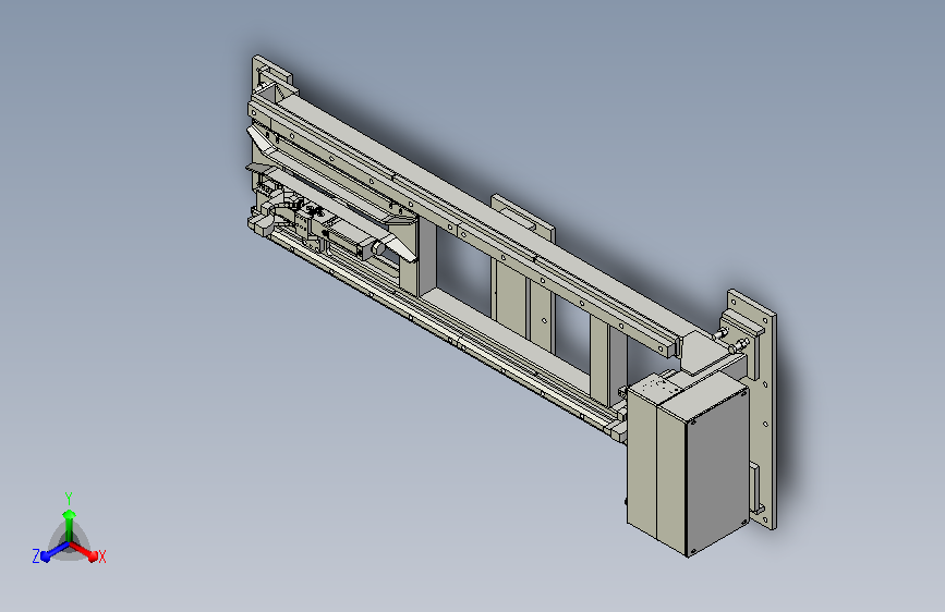 上料小车定位机构