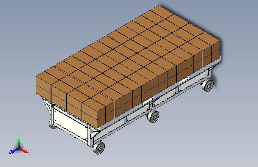 水泥砖输送小车设计