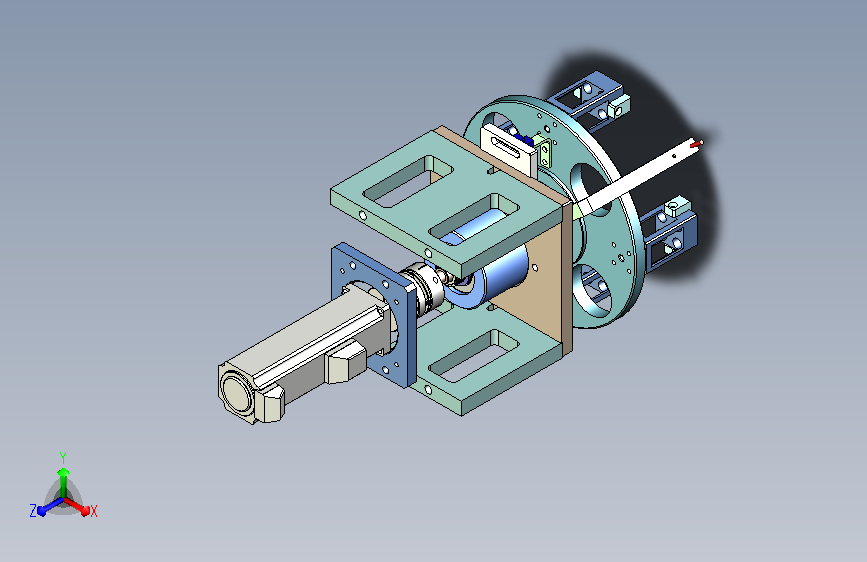 四工位转台机构