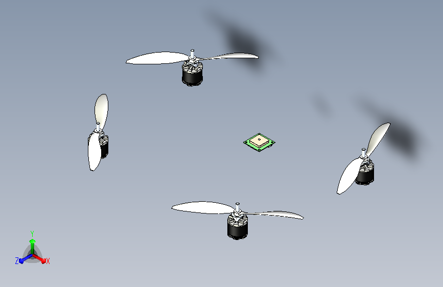 四轴航拍无人机TBS Discovery 3D图纸