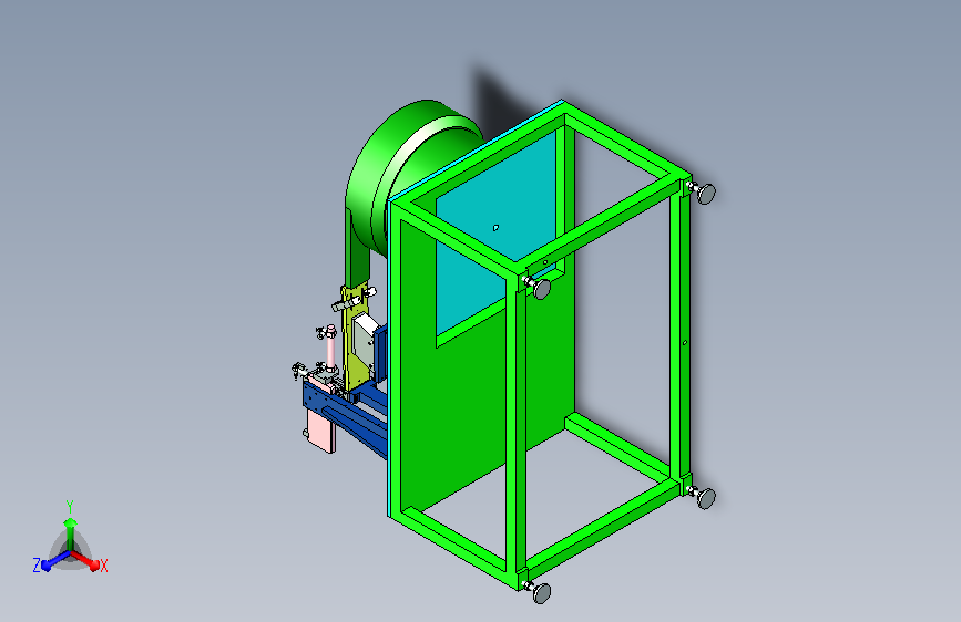 塑料压扣帽自动化排料上料设计