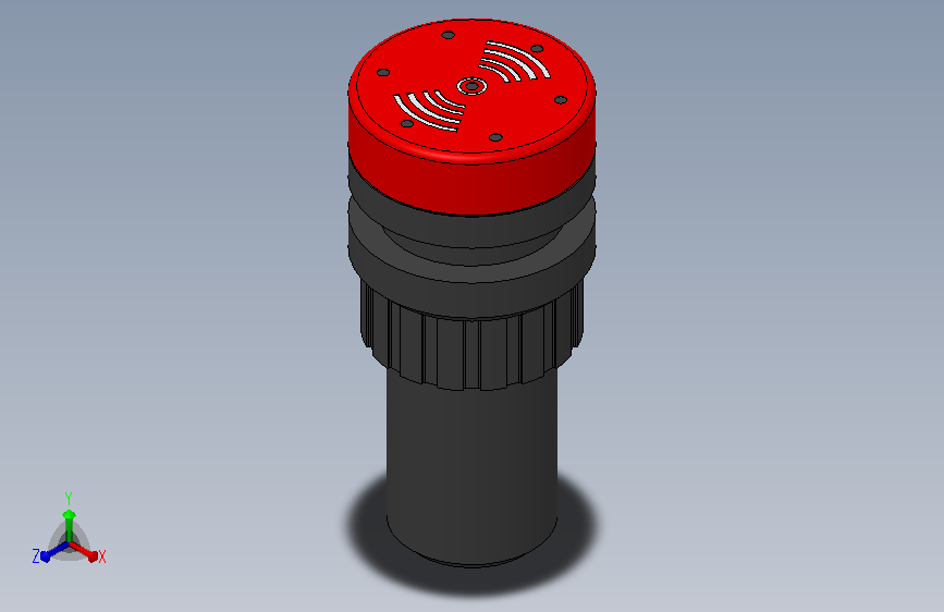 X闪光蜂鸣器_AD17-SM-R