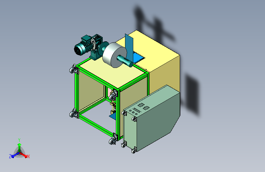 无纺布自动化截断设备