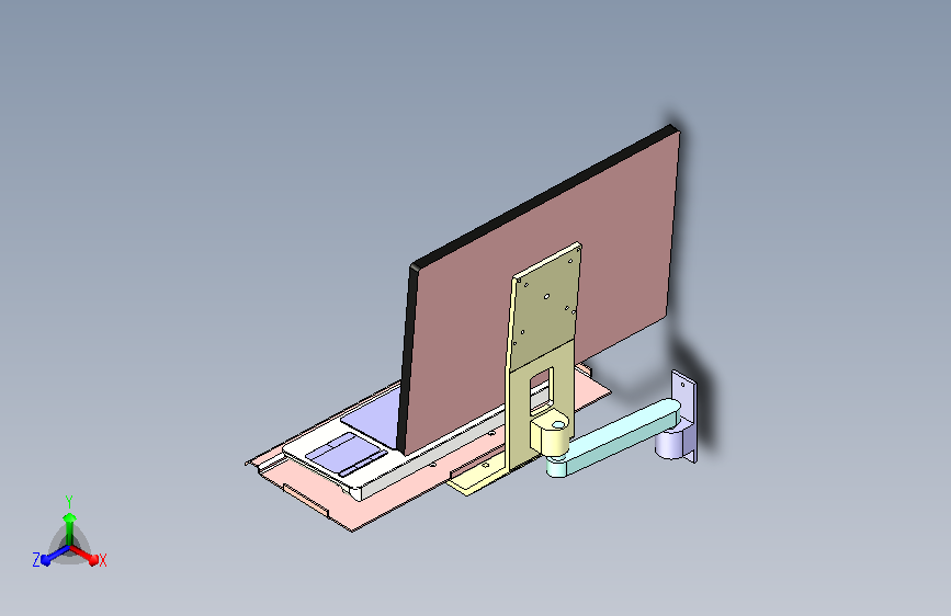 显示器键盘一体式支架