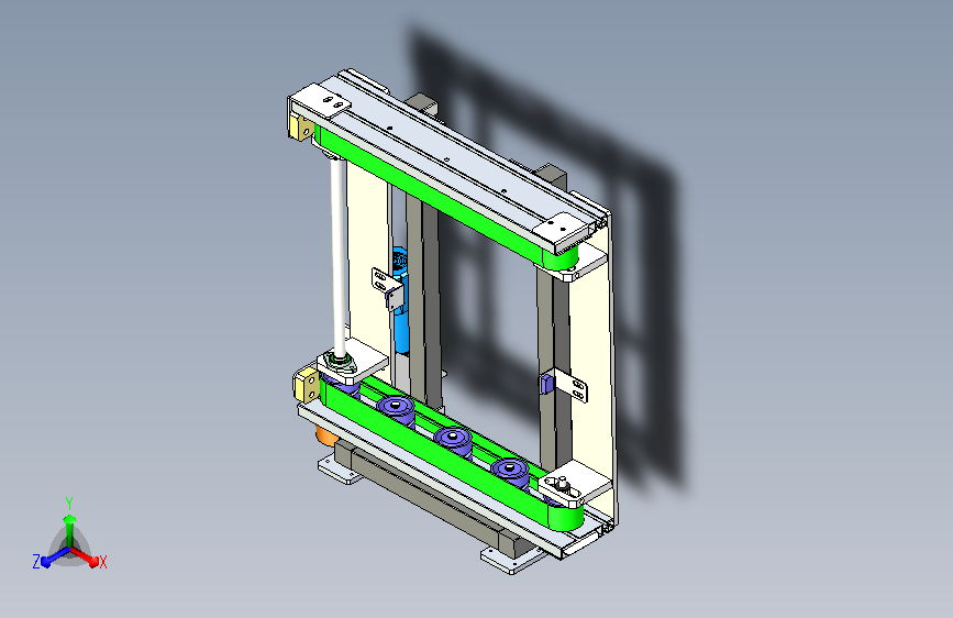 小型非标皮带输送线设计