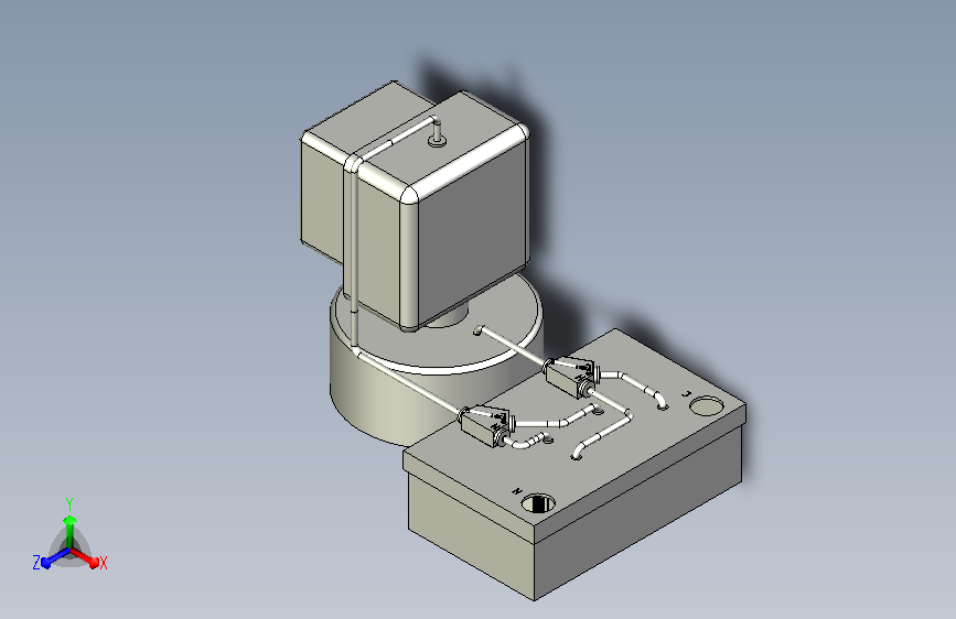 一种冷暖水交替刺激锻炼敏感度器具