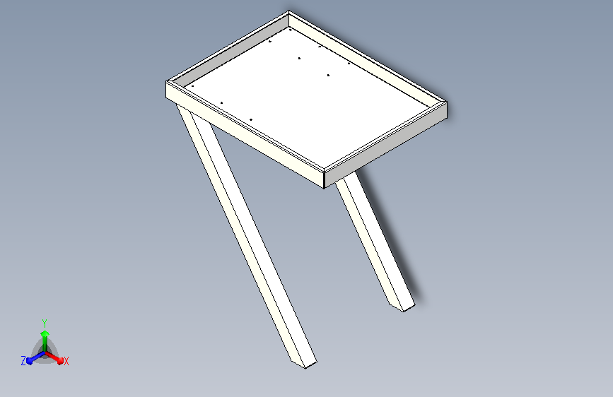 一种筛料机的外形图