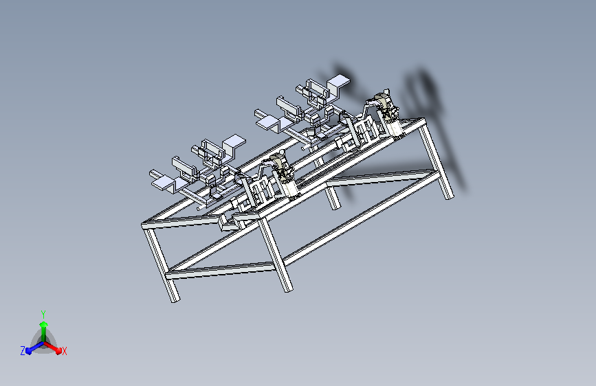 用于工件翻面的翻转台