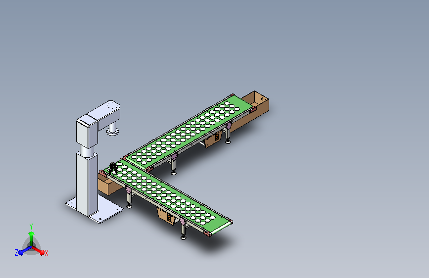 玉石片块分拣系统机
