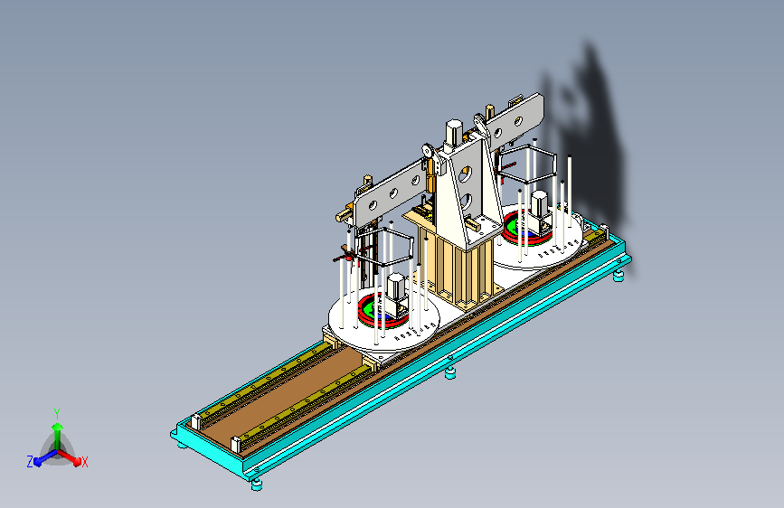 圆片料伺服机械手循环上料设备设计