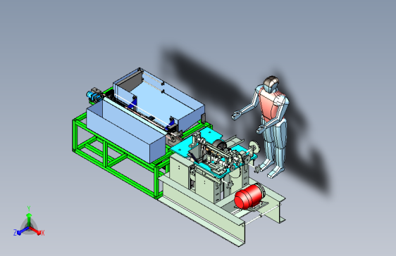 圆长轴外圆精磨专机设备设计