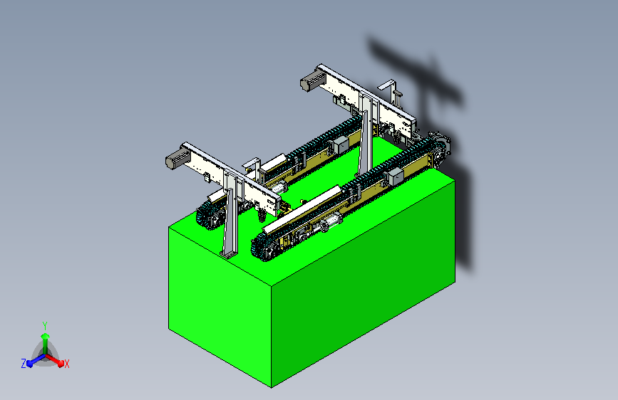 圆柱产品输送线与取料设计