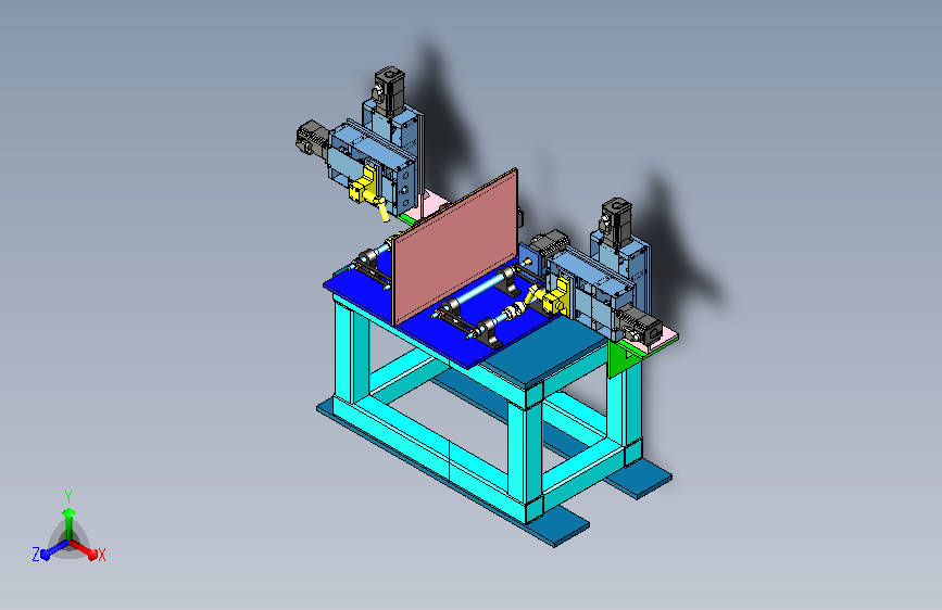 圆柱对接焊接专机设计