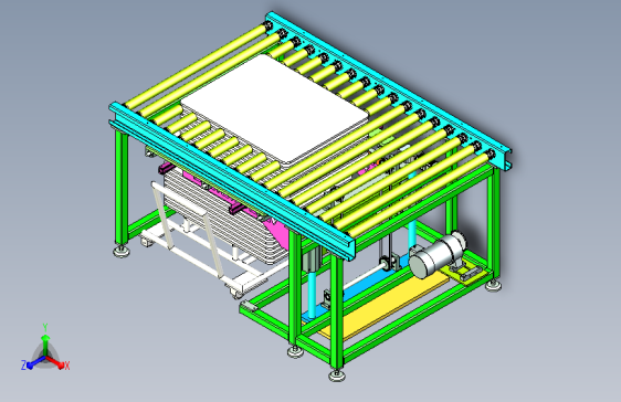 在线实时给料输送线设备设计