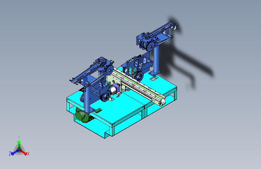 在线包膜设备设计