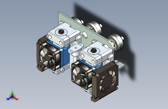 窄广告包装纸印刷机构设计