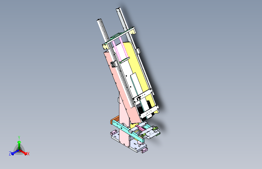 纸盒进料和取盒机构