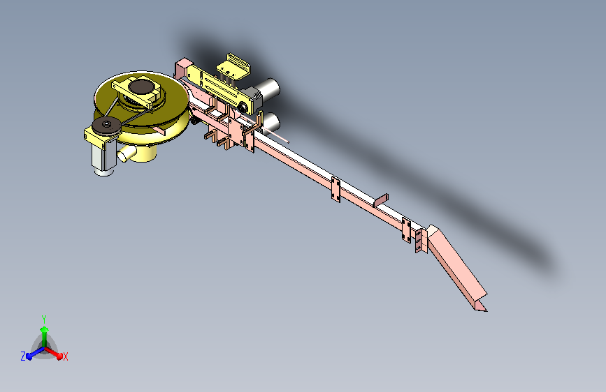 纸杯输送线设计