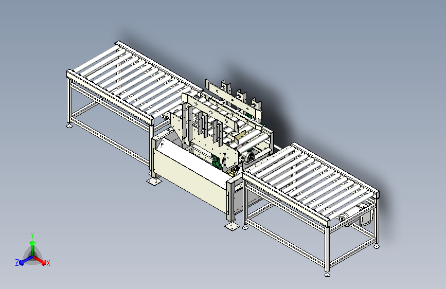 纸箱滚筒线整形设备设计