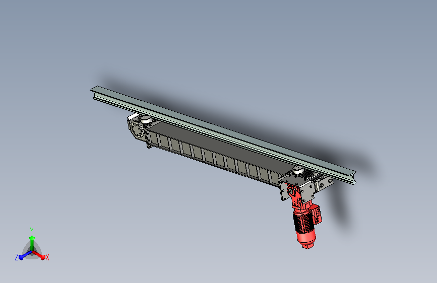 重型单轨道输送小车设计