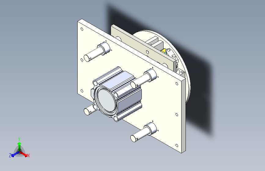 重型顶升旋转机构