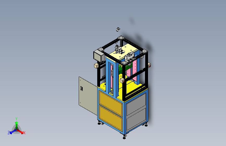重型气动式切胶机