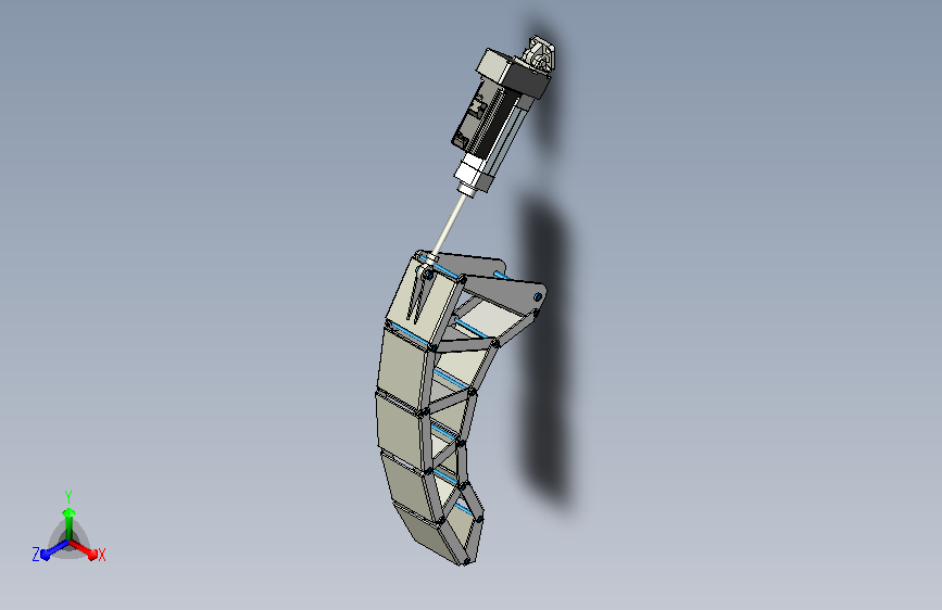 抓冬瓜机构模型