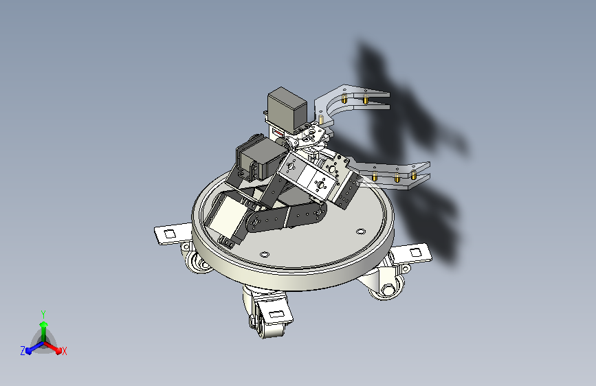 抓取移动机器人