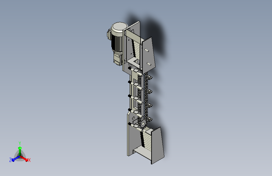 自动打磨机3D数模图纸