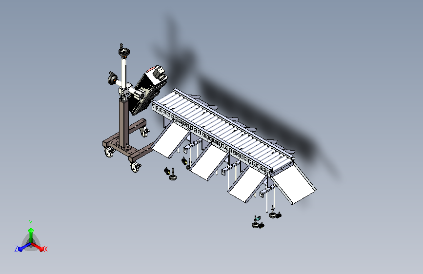 自动识别快递分拣系统