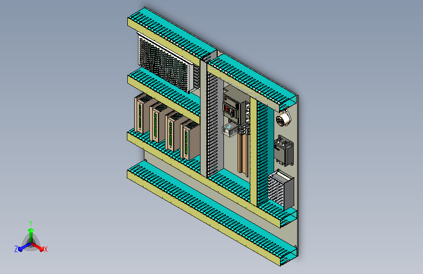 自动锁螺丝机电控部分