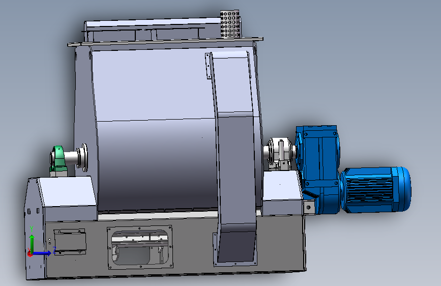 500kg单轴桨叶混合机 588252==wb50