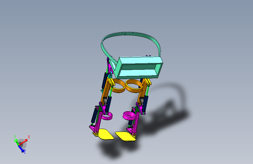 下肢辅助康复训练设备