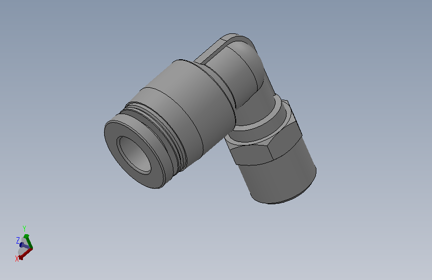 弯头快插 亚德客 PL601
