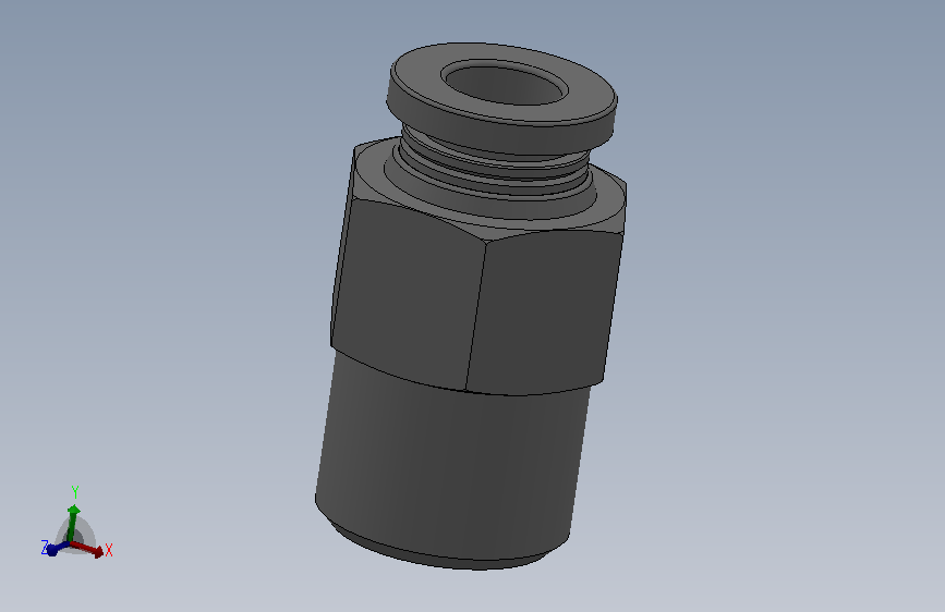 快插直接头 亚德客 PC602