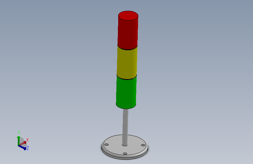 报警灯.TB50-3T-E-J,24VDC(底座：可折叠式F款）