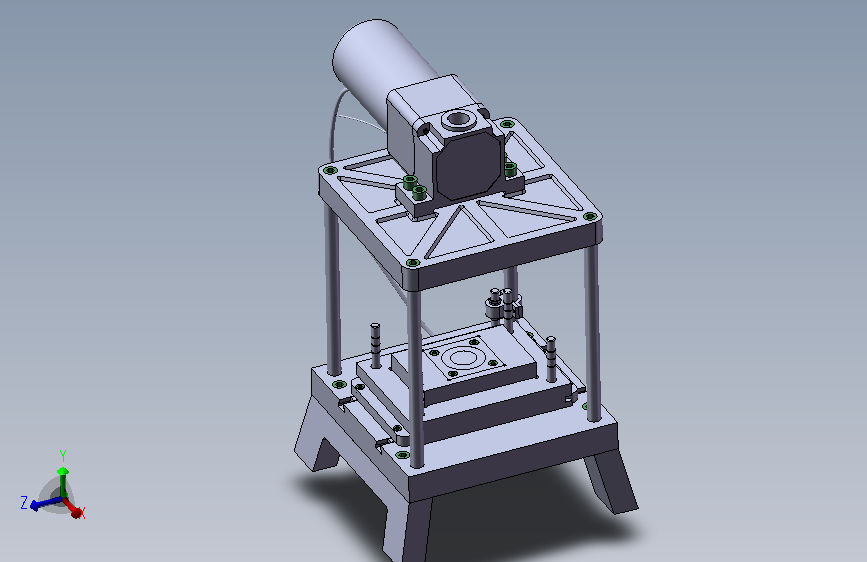 拉深机(不动部分)