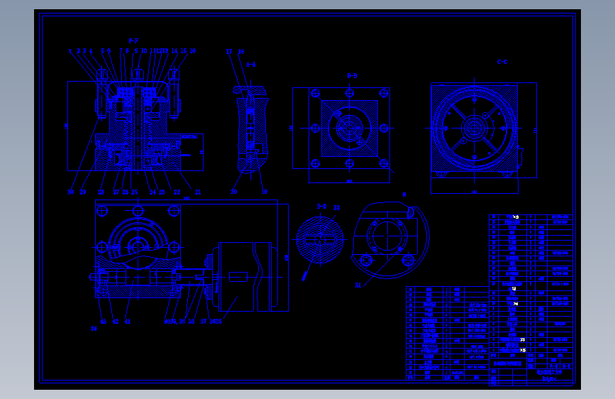 数控车床自动回转刀架结构设计
