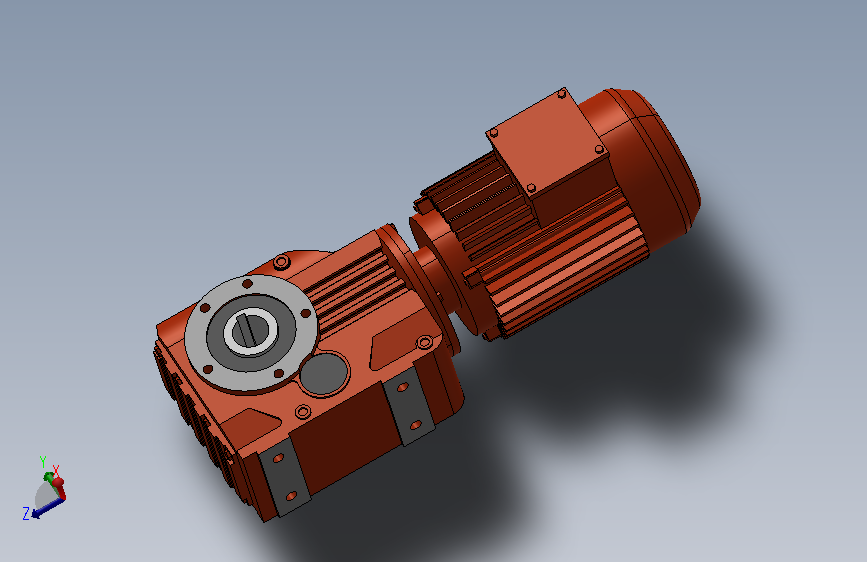 KA37齿轮减速机[KA37-29.96-0.37-A-M1-0°]