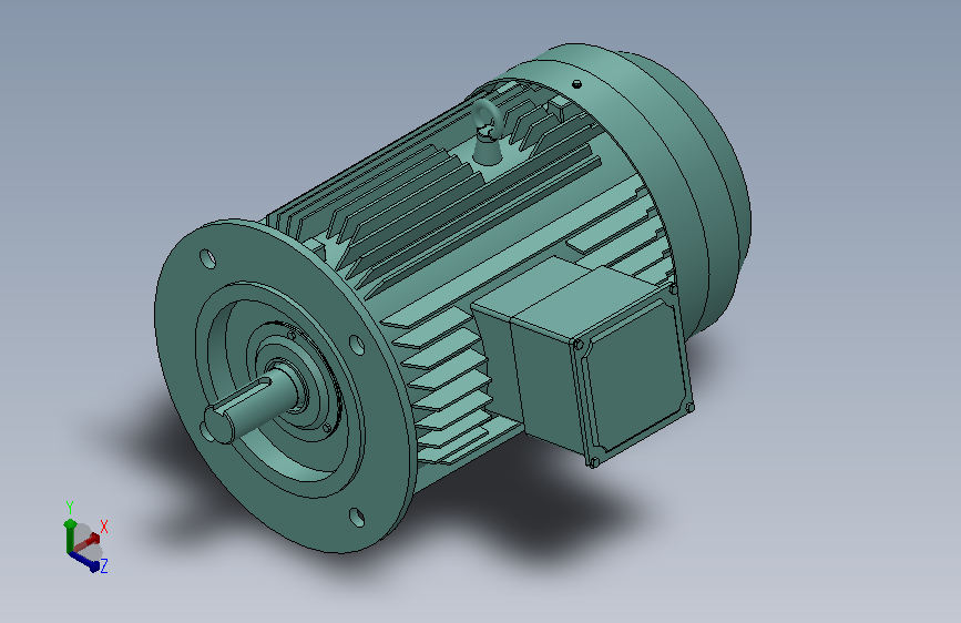 皖南电机 YX3-90L-4-B5(1.5KW)