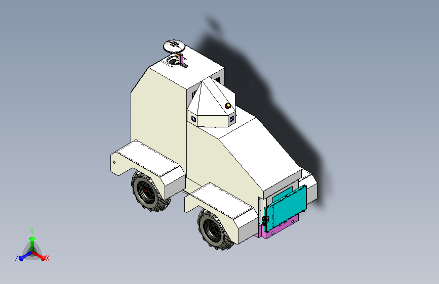 户外越野型巡检AGV-MF1893070