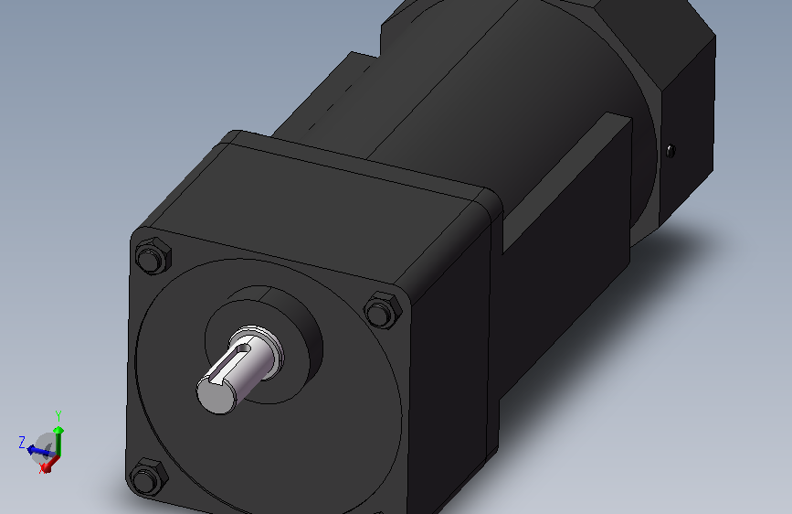 200W 微型减速电机[61K200GU-C].step