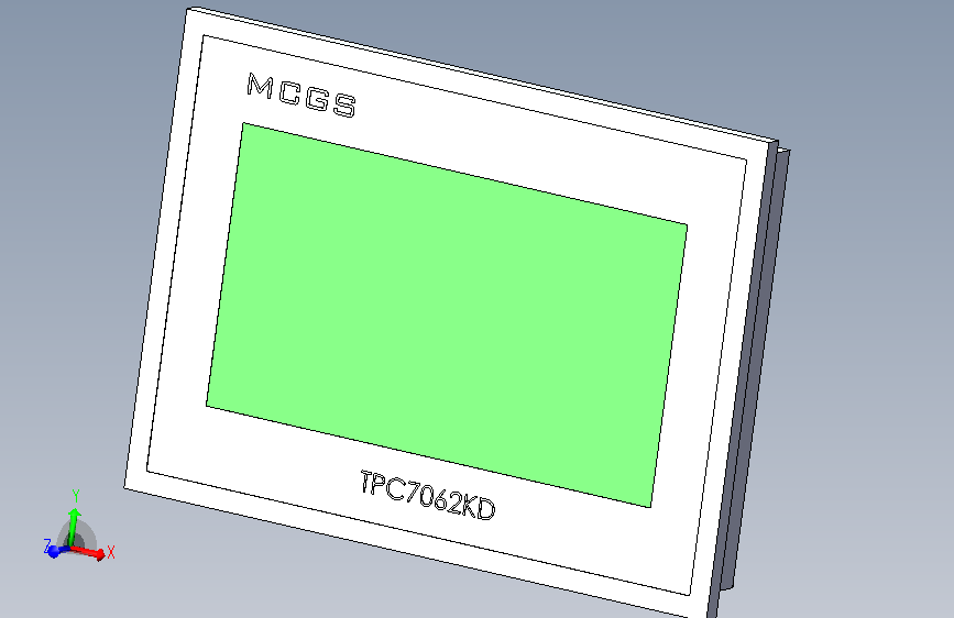 昆仑通态人机TPC7062KD