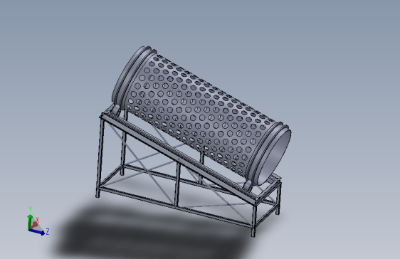 A0005748-旋转土壤筛选筒 振动筛分器设计