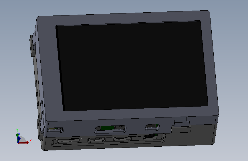 A0005741-树莓派 45+ 机箱 LCD3.5