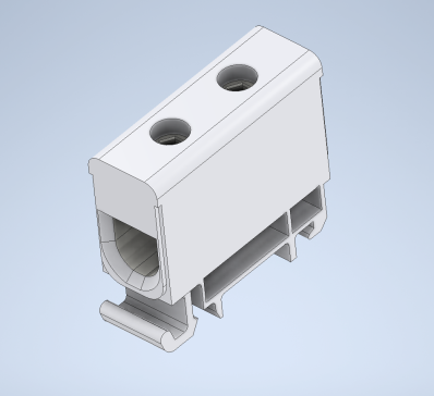 A0005737-F-电气 L 型接线端子 (DIN 导轨)