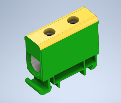 A0005714-F-Electro PE 端子排 (DIN 导轨)