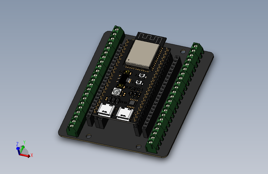A0005706-扩展板，适用于ESP32-S3，44针脚 v2